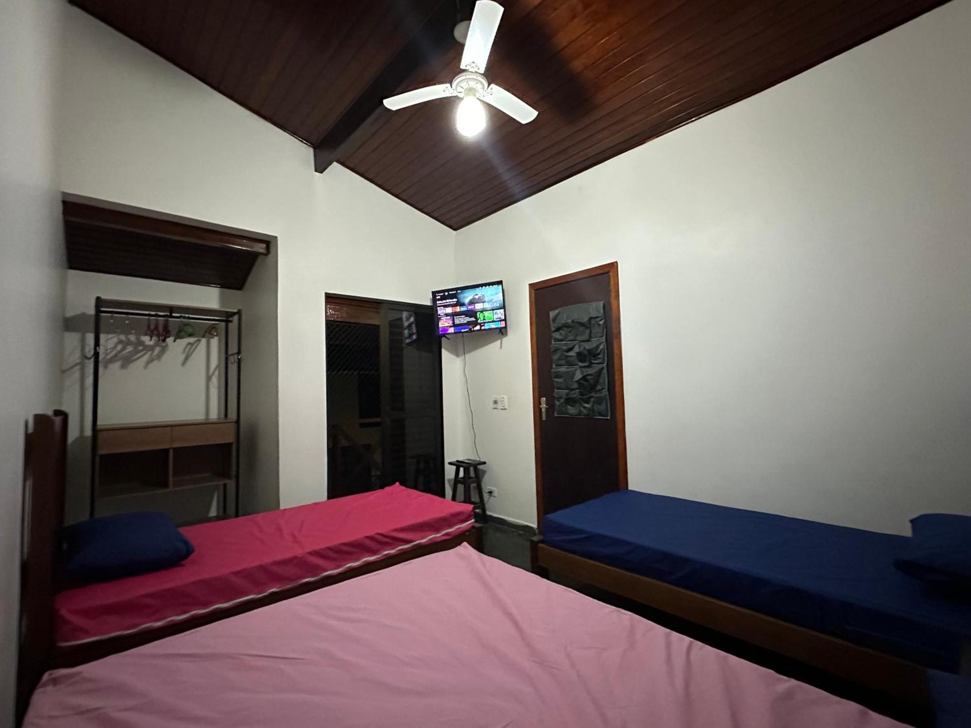 Triplex Piscina Churrasqueira Lava E Seca Wi-Fi E 2 Tvs Em Condominio Com 90M2 No Centro De Ubatuba Ngoại thất bức ảnh