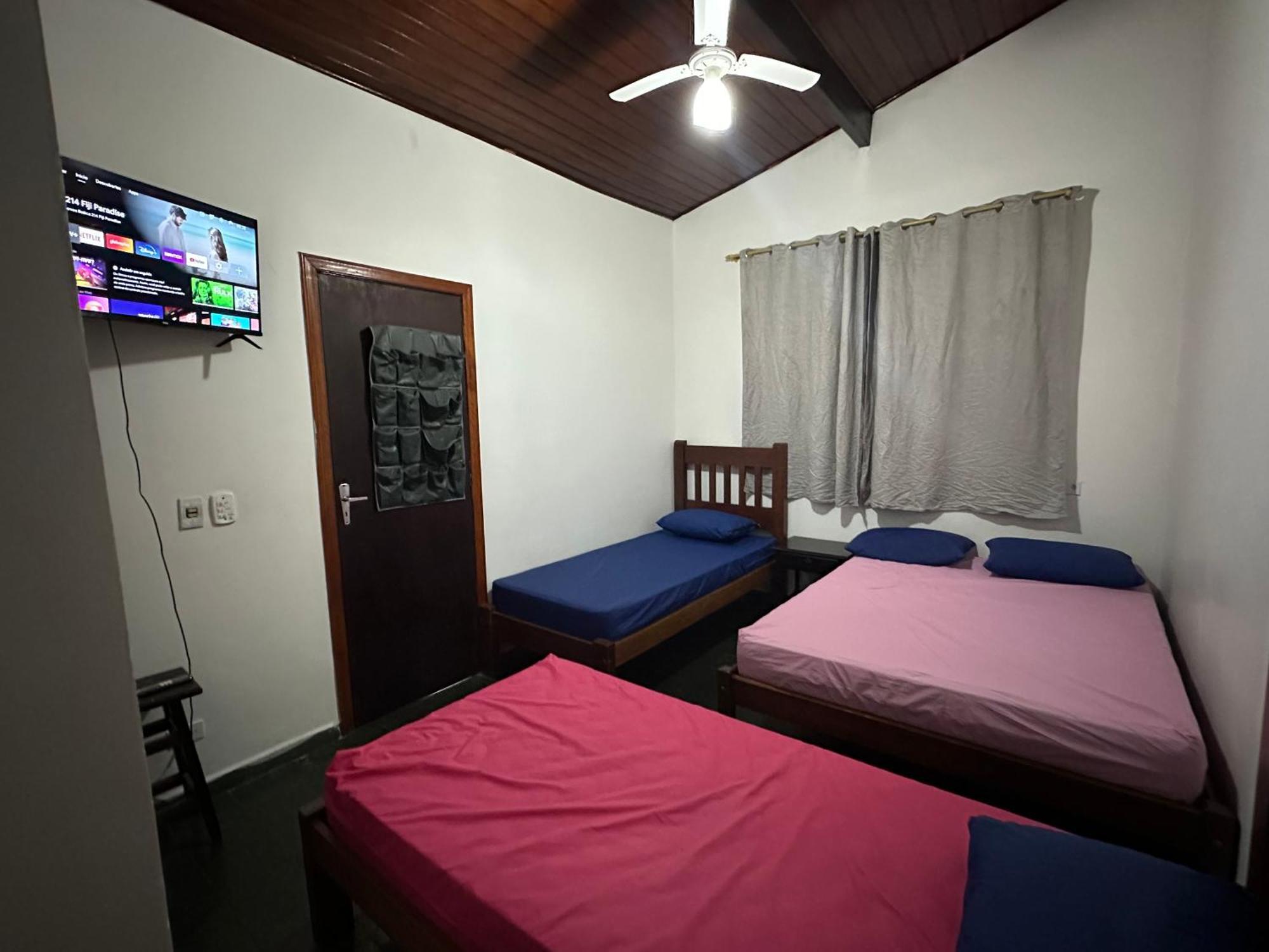 Triplex Piscina Churrasqueira Lava E Seca Wi-Fi E 2 Tvs Em Condominio Com 90M2 No Centro De Ubatuba Ngoại thất bức ảnh
