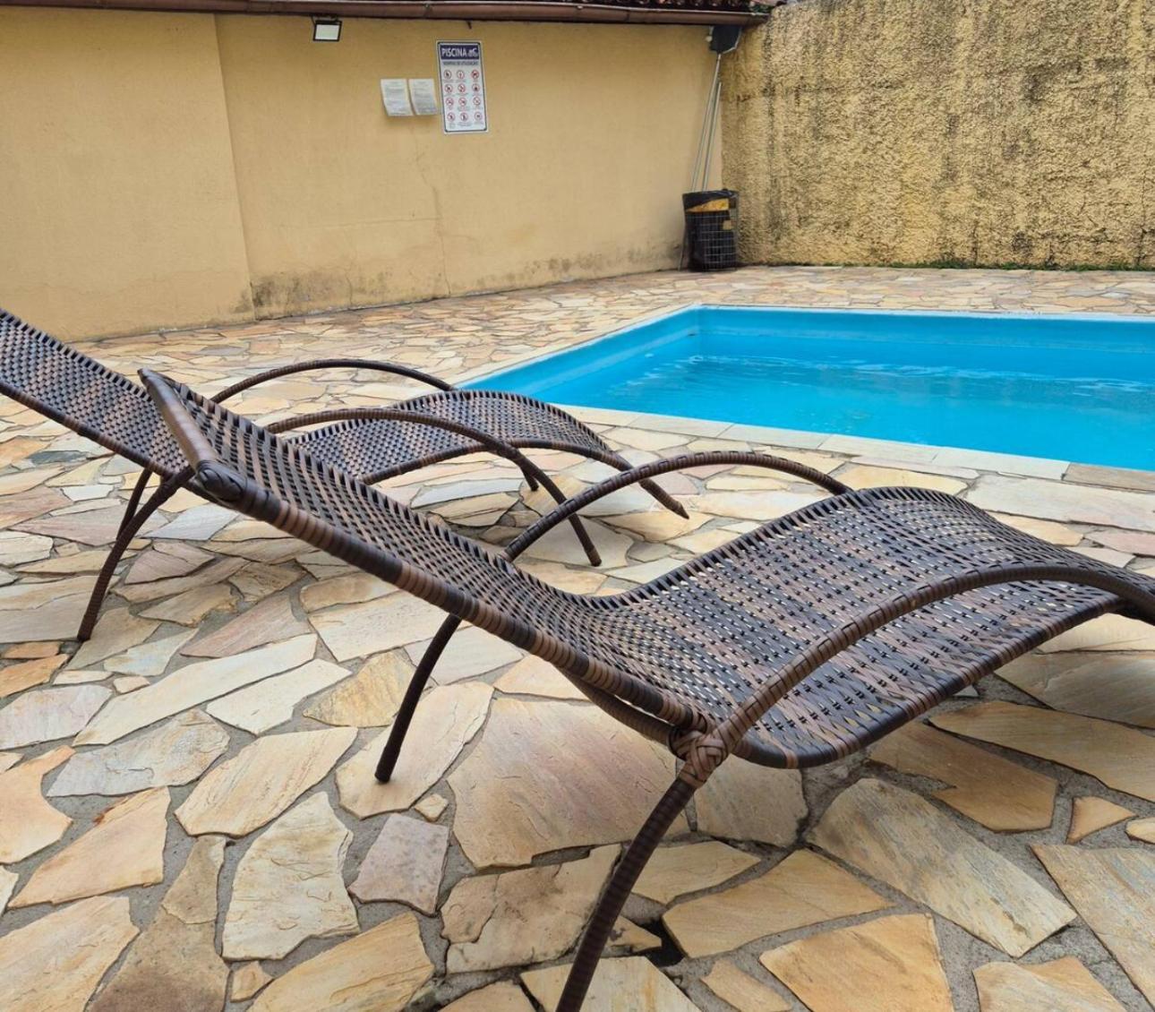Triplex Piscina Churrasqueira Lava E Seca Wi-Fi E 2 Tvs Em Condominio Com 90M2 No Centro De Ubatuba Ngoại thất bức ảnh